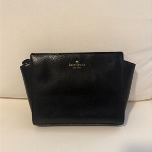 Kate Spade Black Leather Shoulder Bag